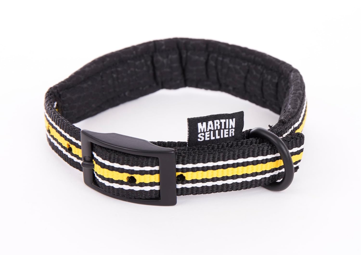 MARTIN — Collier trio rayé en nylon confort