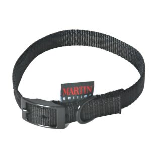 MARTIN SELLIER — Collier classique en nylon noir 16/40 cm