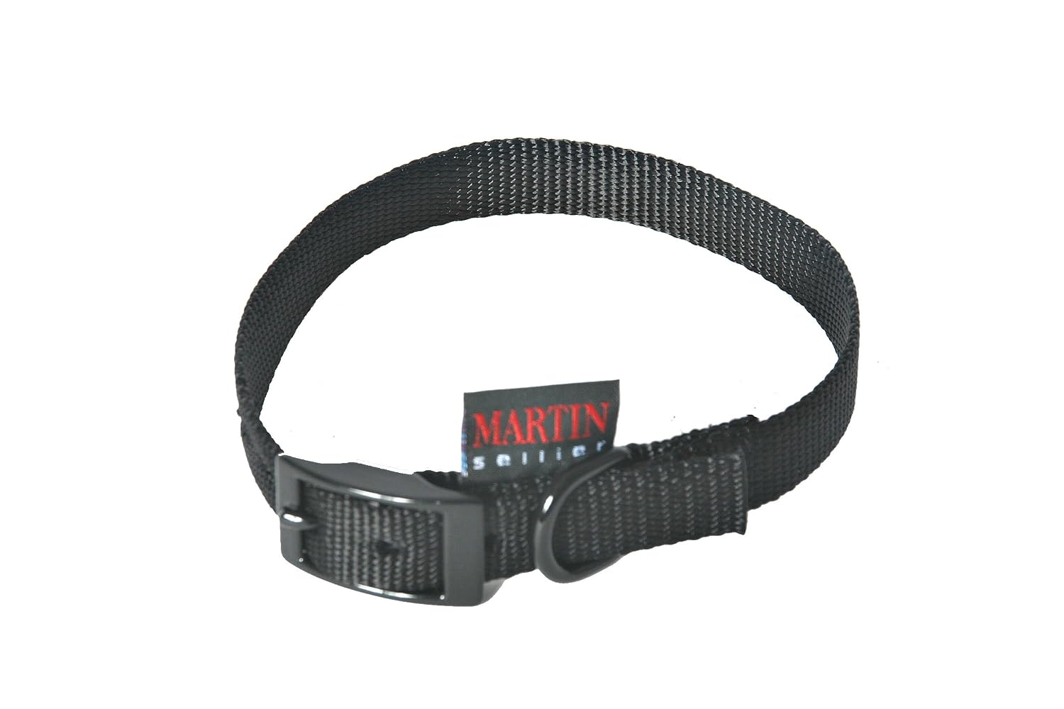 MARTIN SELLIER — Collier classique en nylon noir 16/40 cm