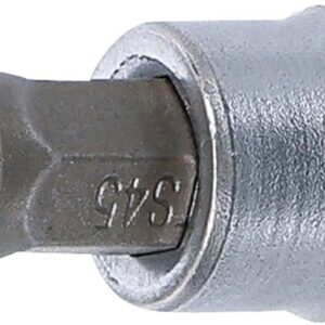 BGS — Douille à embout TS45 6,3 mm (1/4") Torx Plus percée