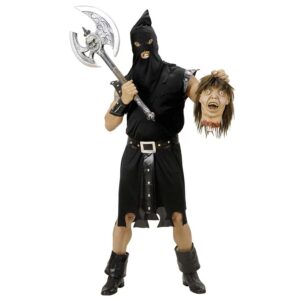 W WIDMANN MILANO Party Fashion — Costume de bourreau noir médiéval