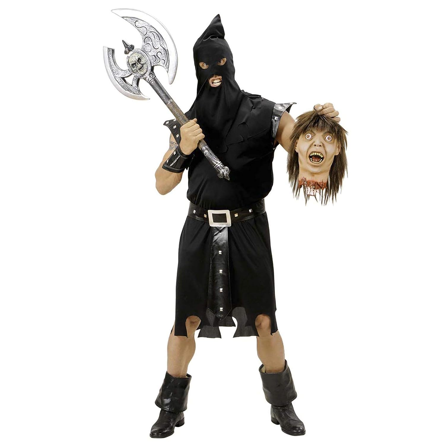 W WIDMANN MILANO Party Fashion — Costume de bourreau noir médiéval