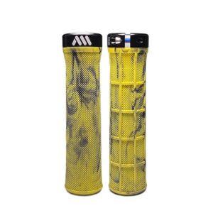 ALL MOUNTAIN STYLE Berm — Poignées VTT sans rebord jaunes