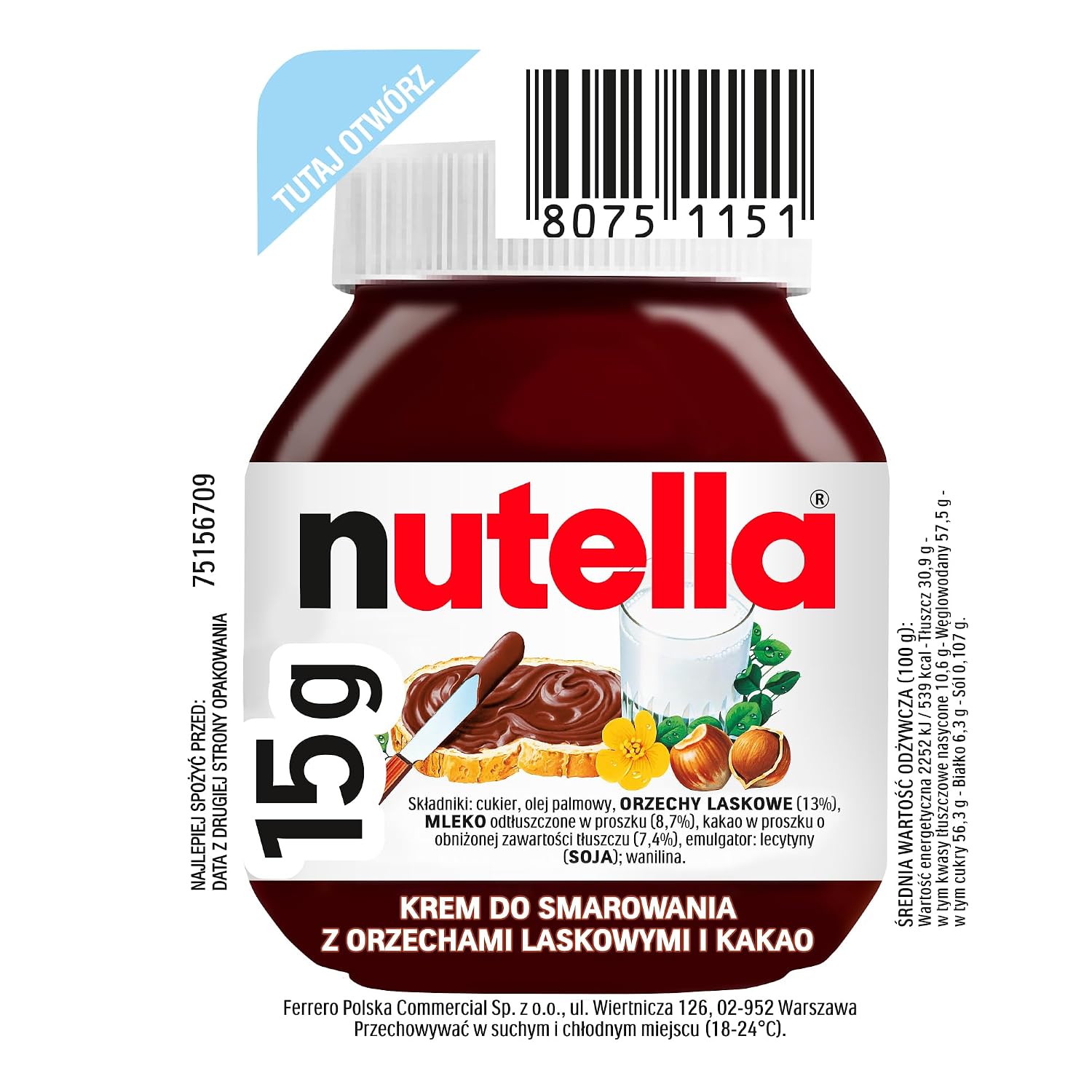 Nutella — Barquettes individuelles 15 g x120 – Image 6