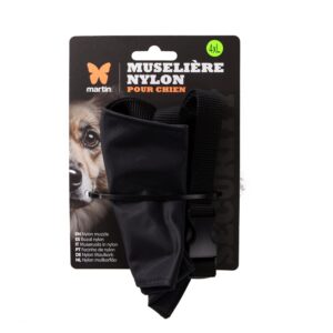 MARTIN SELLIER — Muselière réglable en nylon T4 XL