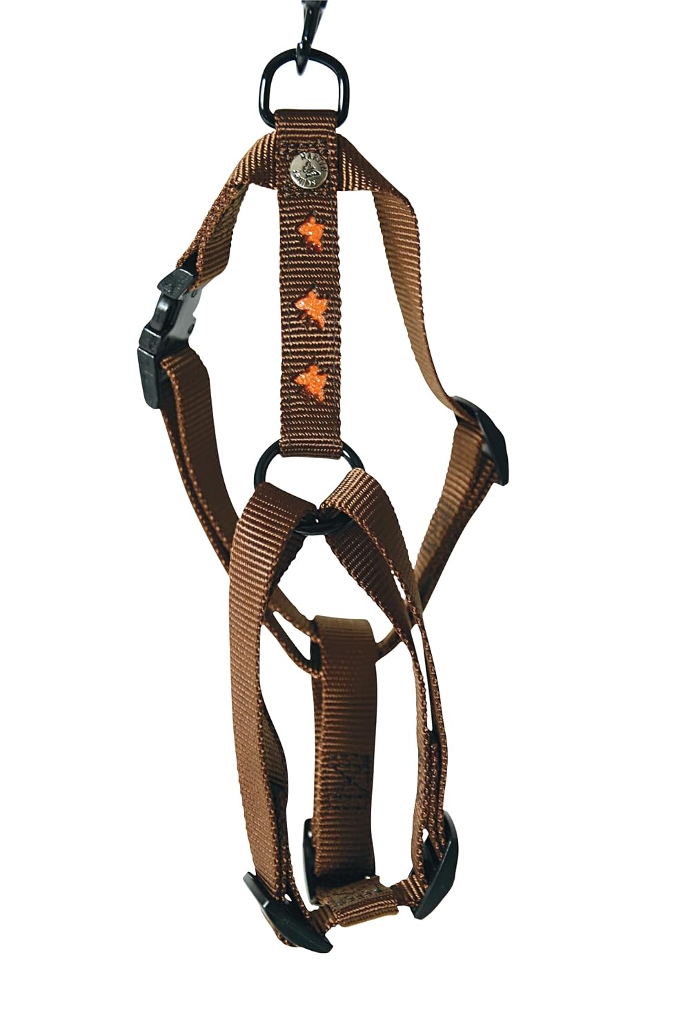 MARTIN SELLIER — Harnais chien nylon motif papillon orange