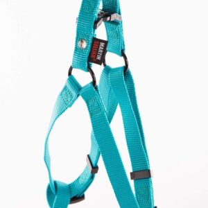 MARTIN SELLIER — Harnais turquoise 40-90/110 cm