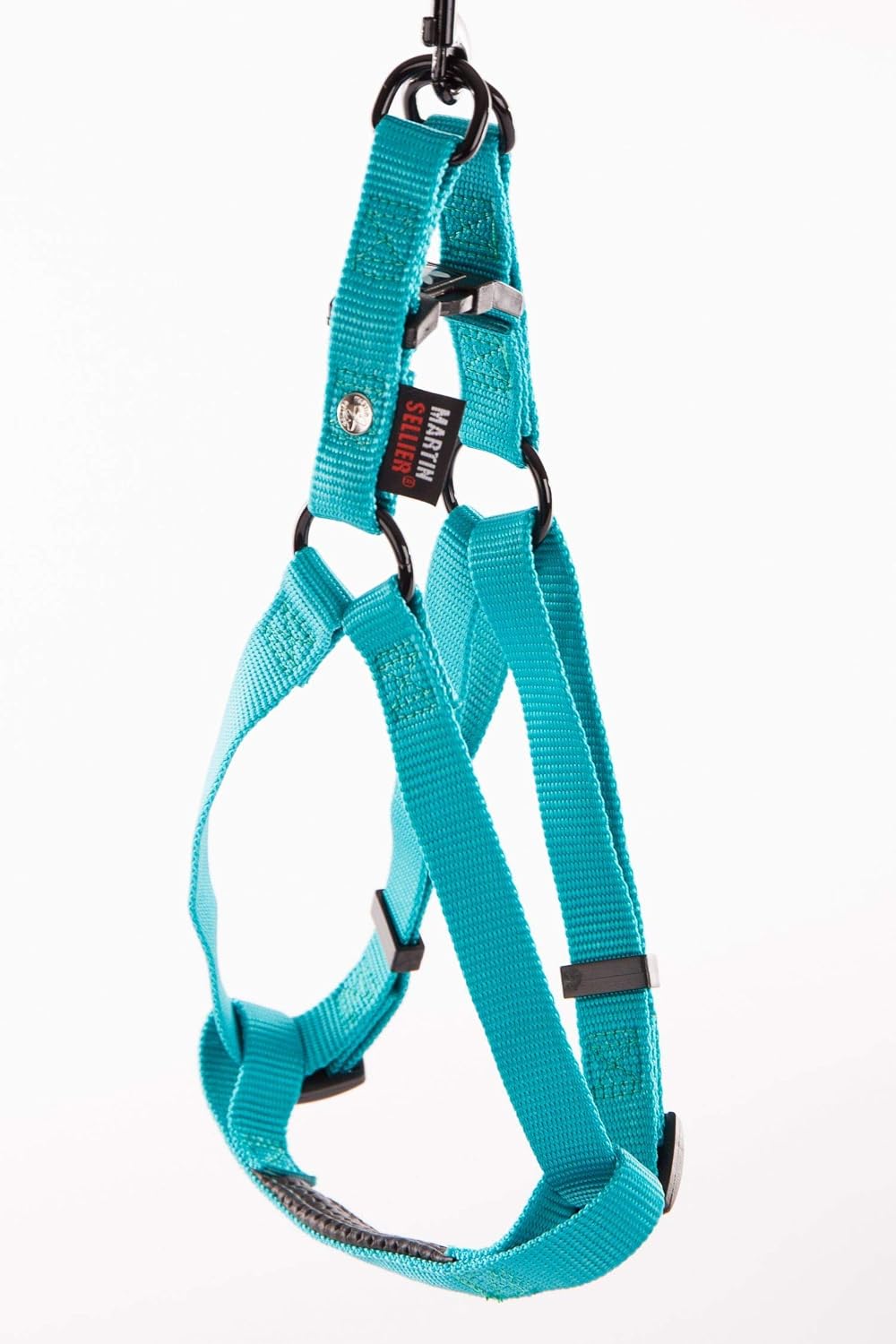 MARTIN SELLIER — Harnais turquoise 40-90/110 cm