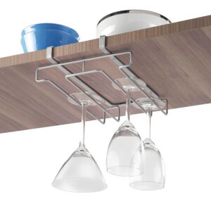 METALTEX — Porte-verres argenté 21 x 28 x 7 cm