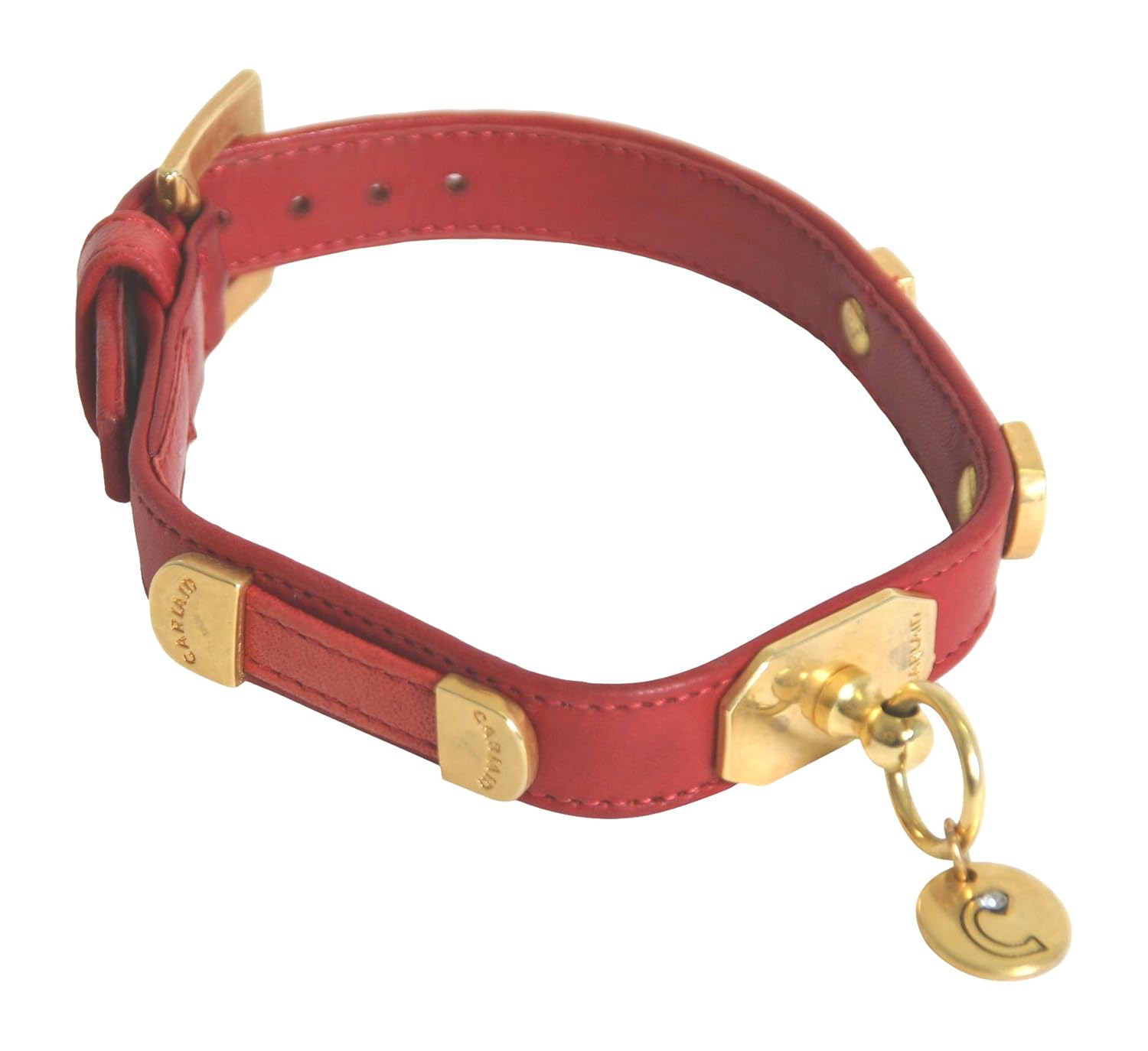 MARTIN — Collier en cuir d’agneau pour chien 18/40