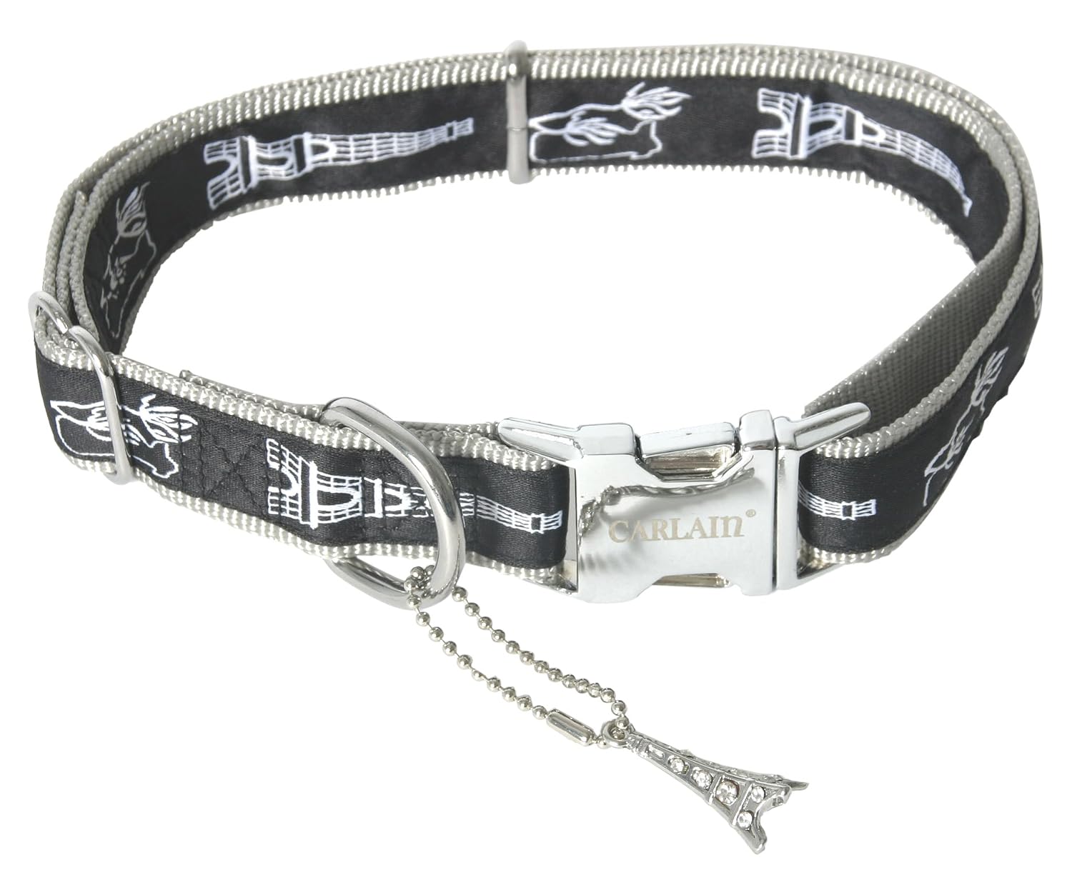 MARTIN SELLIER Carlain — Collier réglable en nylon pour chien