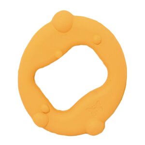 Simply Fido Rubb N Roll — Jouet en caoutchouc flottant orange