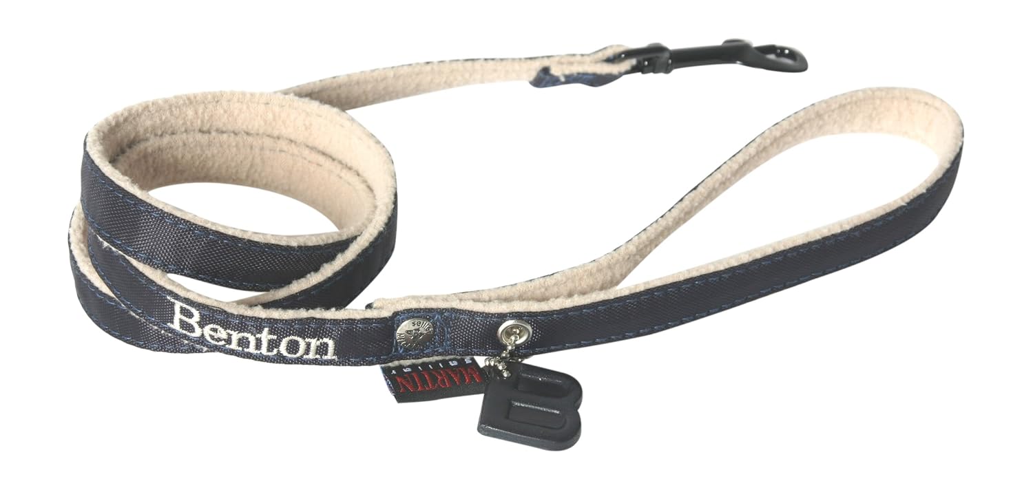 MARTIN SELLIER Benton — Laisse pour chien bleu 25/100 cm