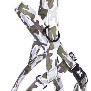 MARTIN SELLIER Norvégien — Harnais nylon camouflage gris