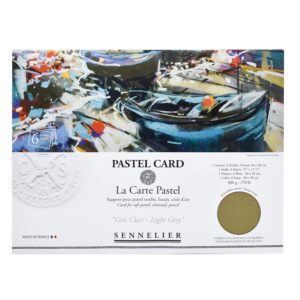 SENNELIER La Carte — Pochette de pastel gris clair 40 x 27,9 cm