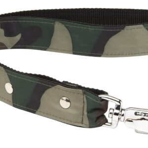 MARTIN — Laisse pour chien camouflage 40 mm x 0,5 m vert