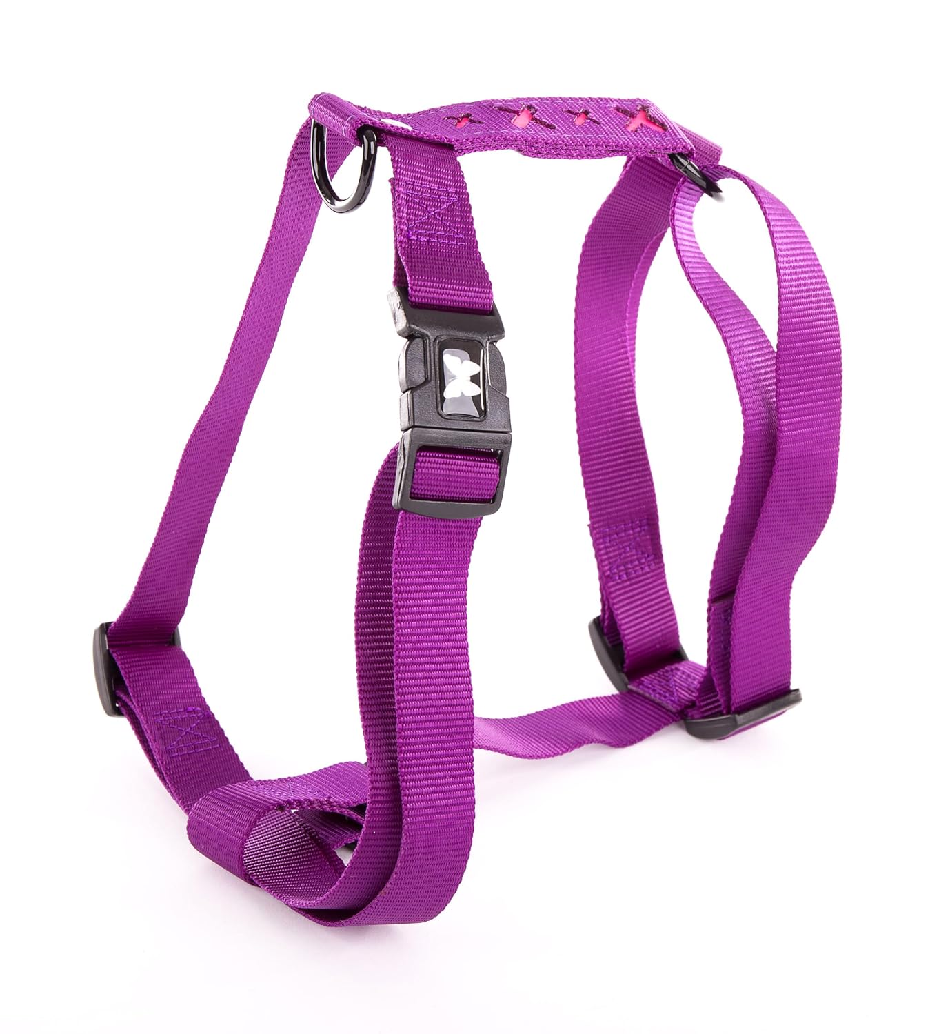 MARTIN SELLIER — Harnais réglable en nylon motif croix 16 mm