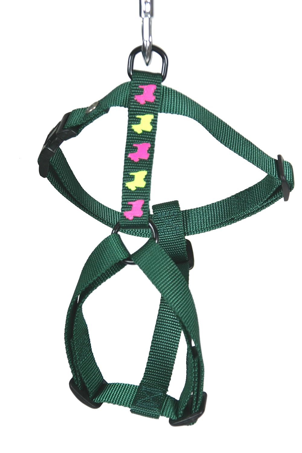 MARTIN SELLIER — Harnais pour chien en nylon vert