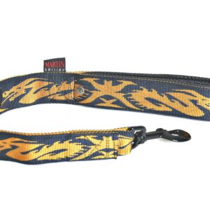 MARTIN SELLIER Dragon — Laisse confort pour chien jaune/noir