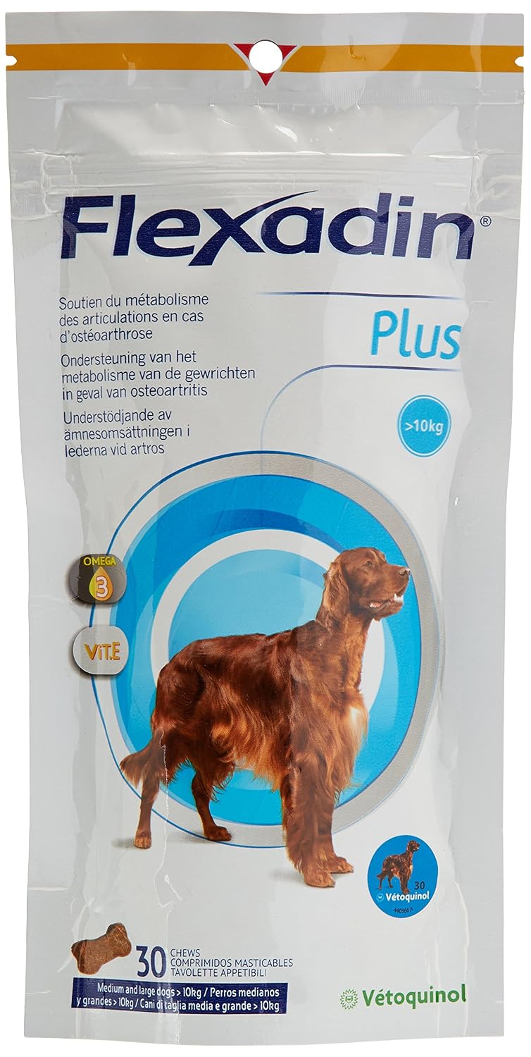 VETOQUINOL Flexadin Plus — Bouchées antioxydantes chien +10 kg