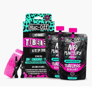 Muc-Off — Kit conversion tubeless pour roues vélo Tubeless-Ready
