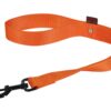 MARTIN SELLIER — Laisse double épaisseur en nylon orange
