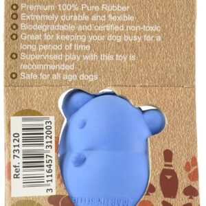 Alternative view of Simply Fido Rubb N Roll Buddy — jouet à mâcher en caoutchouc bleu
