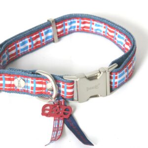 MARTIN SELLIER Dog Save — Collier pour chien en nylon 25-50/65