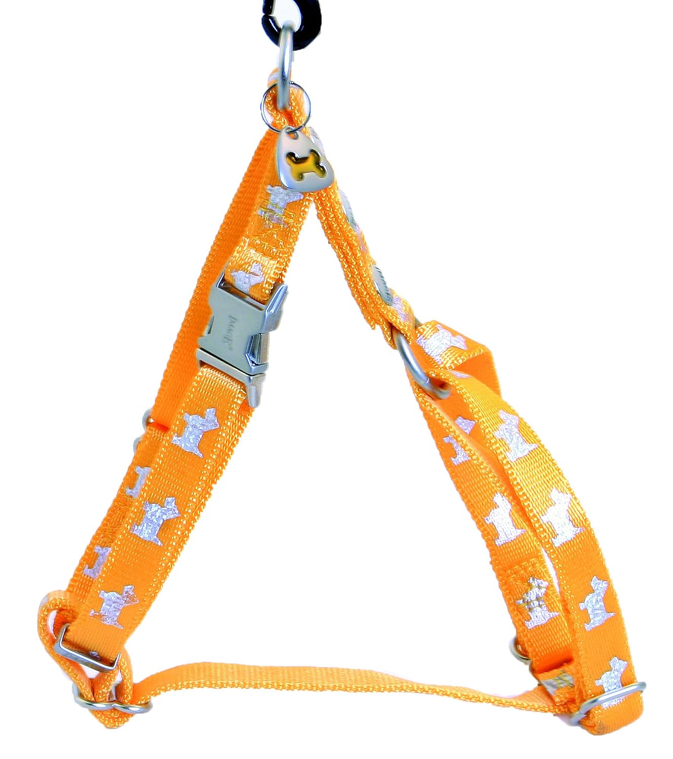 Martin Sellier Happy — Harnais réglable en nylon pour chien 15 mm