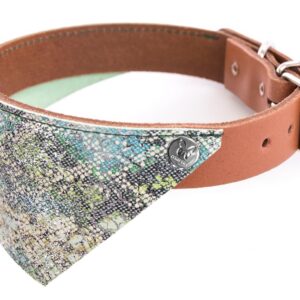 MARTIN SELLIER Malibu — Collier bandana en cuir pour chien