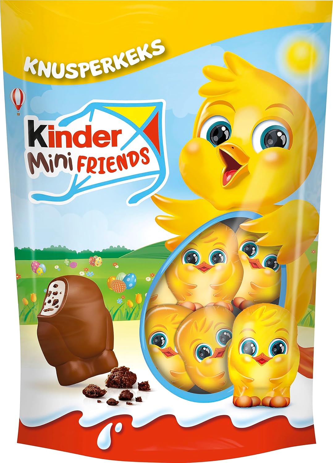 KINDER Mini Friends — Biscuits saveur cacao 122 g
