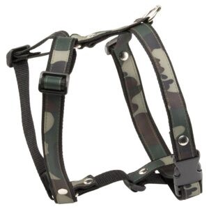 MARTIN SELLIER — Harnais pour chien camouflage 25 mm taille M vert
