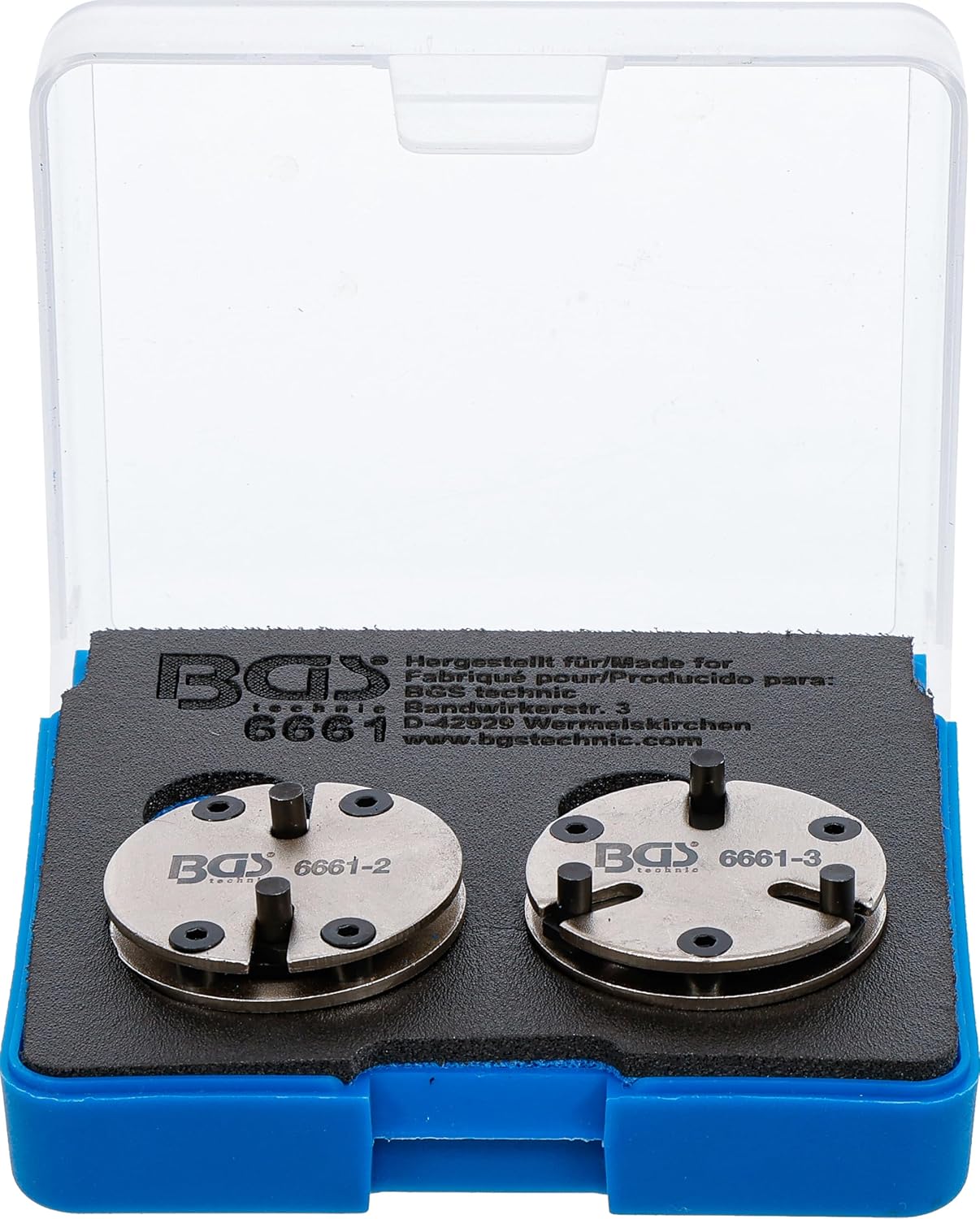 BGS — Jeu de repousse-pistons de frein universel, 2 pièces