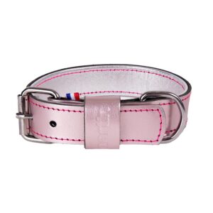 MARTIN Dakota — Collier pour chien en cuir pleine fleur 60 cm