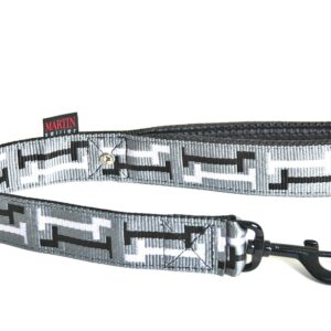 MARTIN SELLIER Clepsy Confort — Laisse pour chien en nylon gris