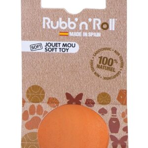 MARTIN SELLIER Rubb'n'Soft — Haltère en caoutchouc orange