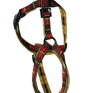 MARTIN SELLIER Scotland — Harnais pour chien rouge 25-70/90 cm