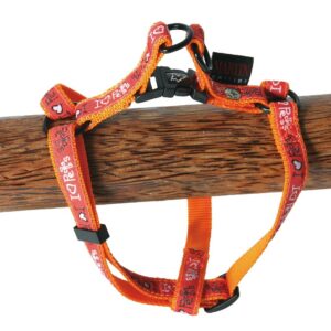 MARTIN SELLIER — Harnais pour chien motif I Love Pets 16-30/50 cm