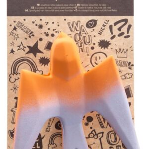 MARTIN SELLIER — Jouet hirondelle en latex orange pastel