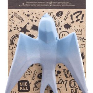 MARTIN SELLIER — Jouet hirondelle en latex bleu pastel