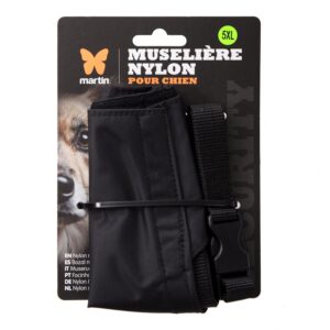 MARTIN SELLIER — Muselière réglable en nylon T5 XXL
