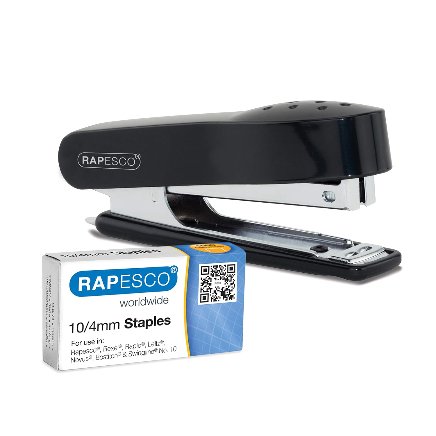 RAPESCO 1573 — Mini agrafeuse avec 1000 agrafes 10/4 mm