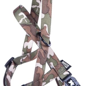 MARTIN SELLIER Norvégien — Harnais en nylon camouflage marron