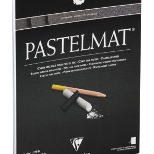 Clairefontaine Pastelmat n°6 — Bloc collé 12 feuilles 24x30 cm