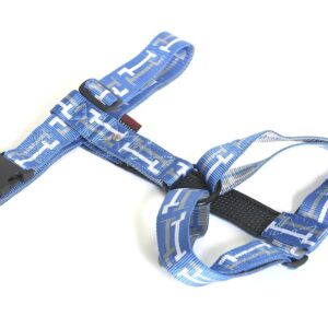 MARTIN SELLIER Clepsy — Harnais réglable pour chien bleu