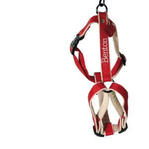 MARTIN SELLIER Benton — Harnais pour chien rouge 16/30-50
