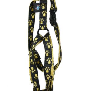 MARTIN SELLIER — Harnais en nylon pour chien pattes jaunes