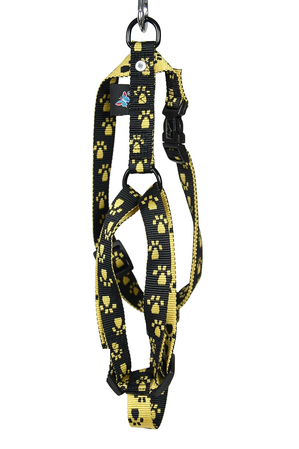 MARTIN SELLIER — Harnais en nylon pour chien pattes jaunes