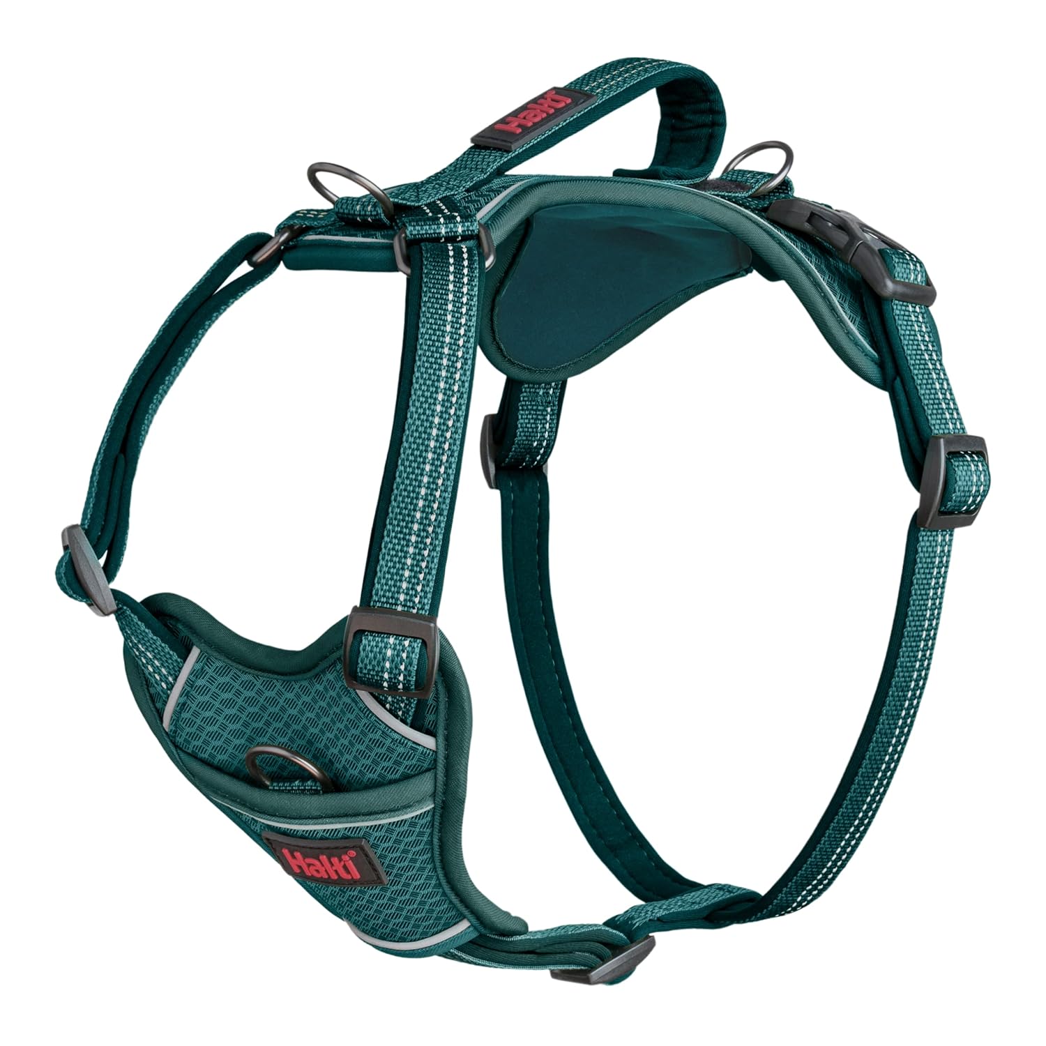 HALTI Anatomy — Harnais pour chien avec poignée XS sarcelle