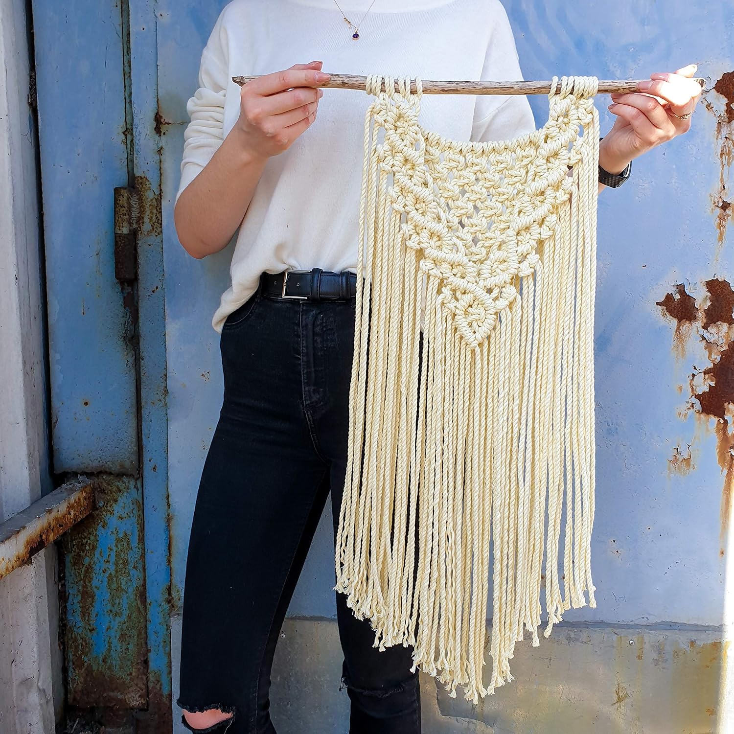 Bobbiny — Corde à macramé torsadée XXL 5 mm terracotta 100 m – Image 5